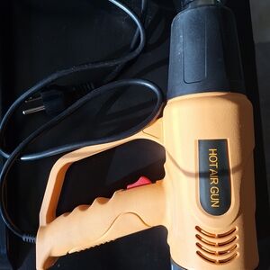 Orange and Black Hot Air Gun